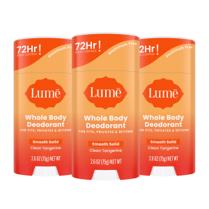 Clean Tangerine | Solid Stick Deodorant 3-Pack