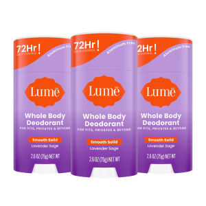 Lavender Sage | Solid Stick Deodorant 3-Pack