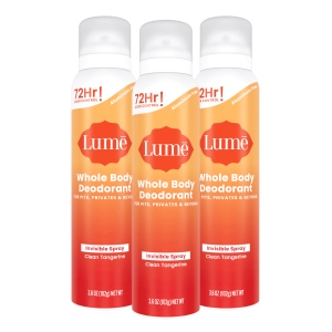 Clean Tangerine | Spray Deodorant 3-Pack