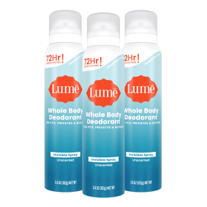 Unscented | Spray Deodorant 3-Pack