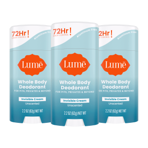 Unscented | Cream Stick Deodorant 3-Pack