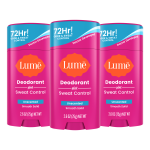 Unscented | Sweat Control Solid Deodorant 3-Pack