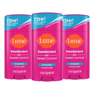 Unscented | Sweat Control Solid Deodorant 3-Pack