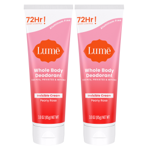 Peony Rose | Cream Tube Deodorant 2-Pack